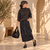 777012 Black Denim Skirt