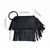 Lauren Tassel Ring Clutch Black
