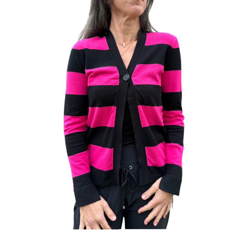 6615 Knit Pink Cardigan