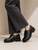 D1430 Black Oxford Loafer