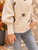 84035 Light Taupe Embellished Sweater