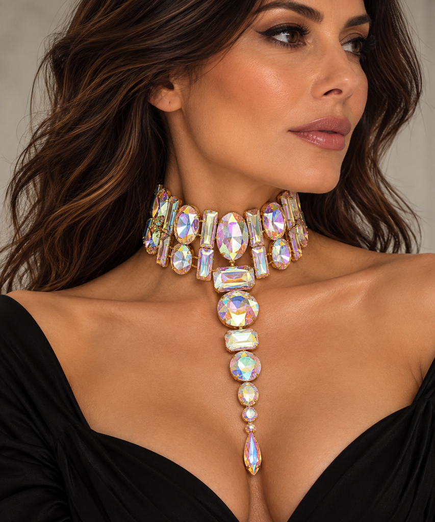 Za Za Crystal Choker