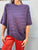 766136 Grape Knit Oversized Top