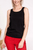 PR144 Black Basic Tank Top