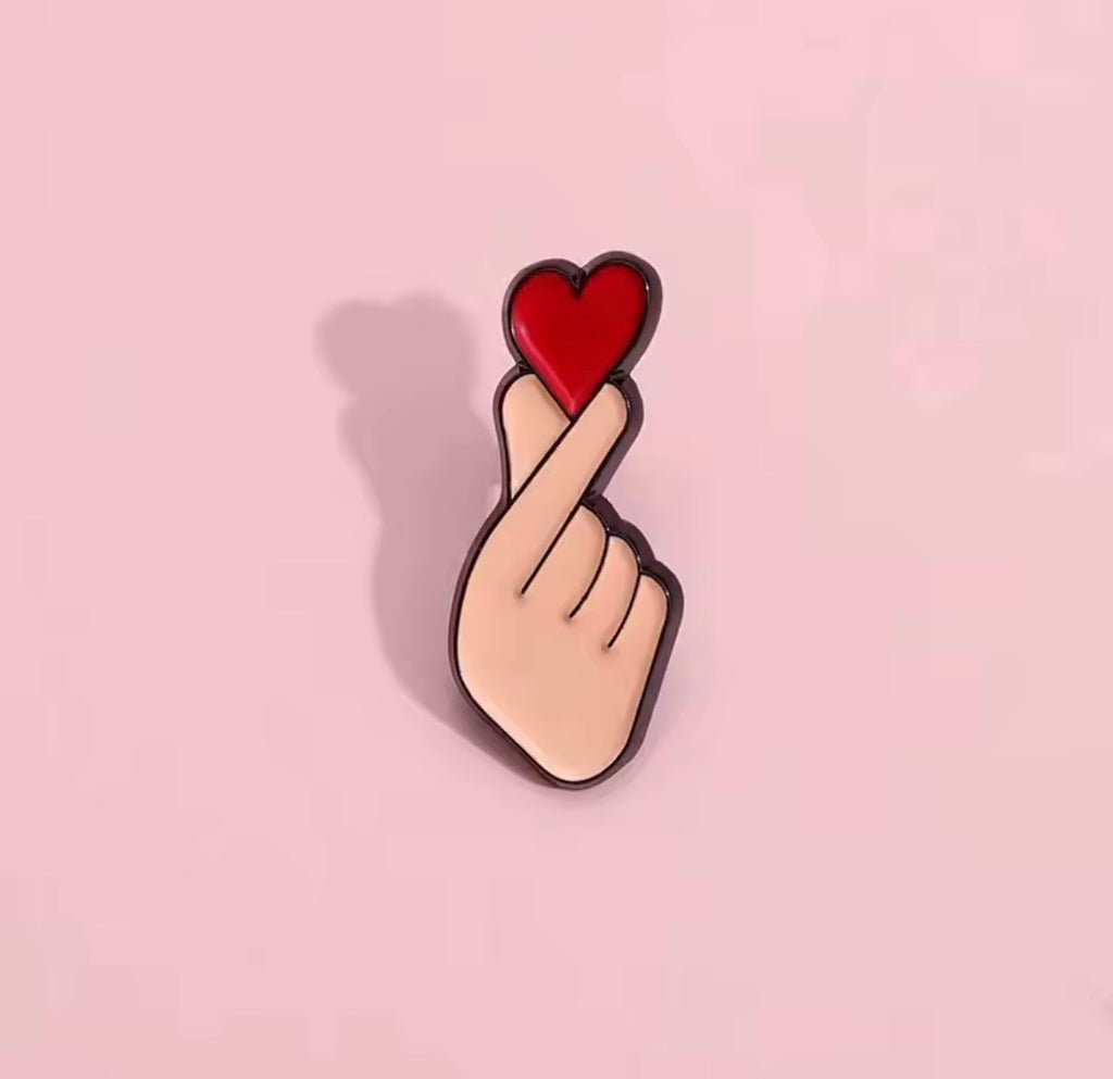 Tiny Heart Enamel Pin