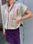 89613 Multi Colour Crop Waistcoat