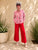 33274 Beti Red Trouser