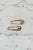 Gold Lion Cuff Pin Set