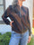 50209 Ceres Brown Bomber Jacket