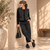 777009 Black Denim Trouser
