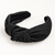 Savy Black Denim Headband
