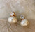 Pearl and Rhinestone Earring
