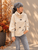 84035 Light Taupe Embellished Sweater