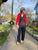 S25144 Red Shrug One Size