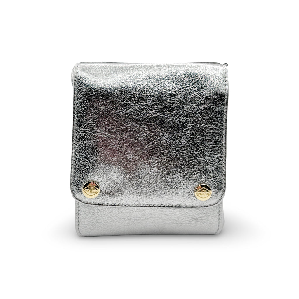 2745517 Metallic Pewter Crossbody
