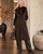 89622 Brown Long Vest