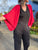 S25144 Red Shrug One Size