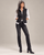 777013 Black Denim Vest
