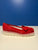 Marta Red Low Wedge