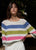 93522 White Multi Pullover