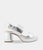 Camera Silver Metallic Platform Sandal