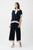 261941 Navy V-Neck Top