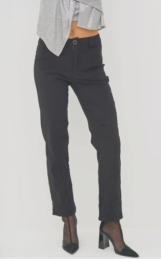 8628 Bia Black Trousers