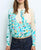 80608 Blue Multi Cardigan