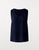 Navy blue sleeveless top 