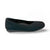 Niki Black Knit Fabric Flat