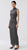 100039 Silver Black Glitter Dress