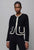 80918 Black Cardigan With Piping