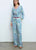 50330 Multi Blue Knit Jacket