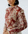 97232 Red White Boho Blouse