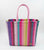 Valentina Recycled Multi Pink Tote
