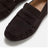 Delicato Brown Suede Loafer