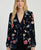 34015 Sabina Navy Floral Blazer