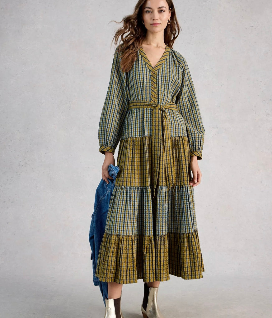 445285 Clementine Check Dress