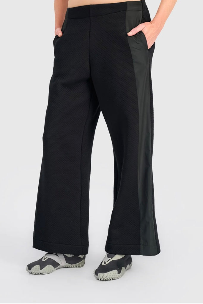 UP235B Urban Straight Black Pant