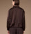 W26104 Brown Satin Blouson Jacket