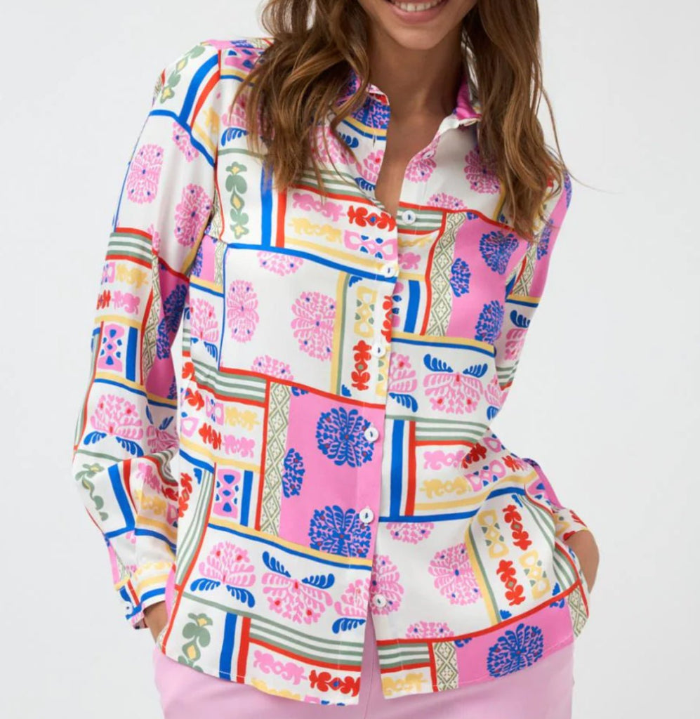 Berino Multi Colour Blouse