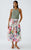 93439 Pink Green Floral Skirt
