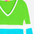 30905 Colour Block Knit Sweater