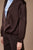 W26104 Brown Satin Blouson Jacket