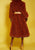 SHQTR95A-04 Brown Knitted Mongolian Coat