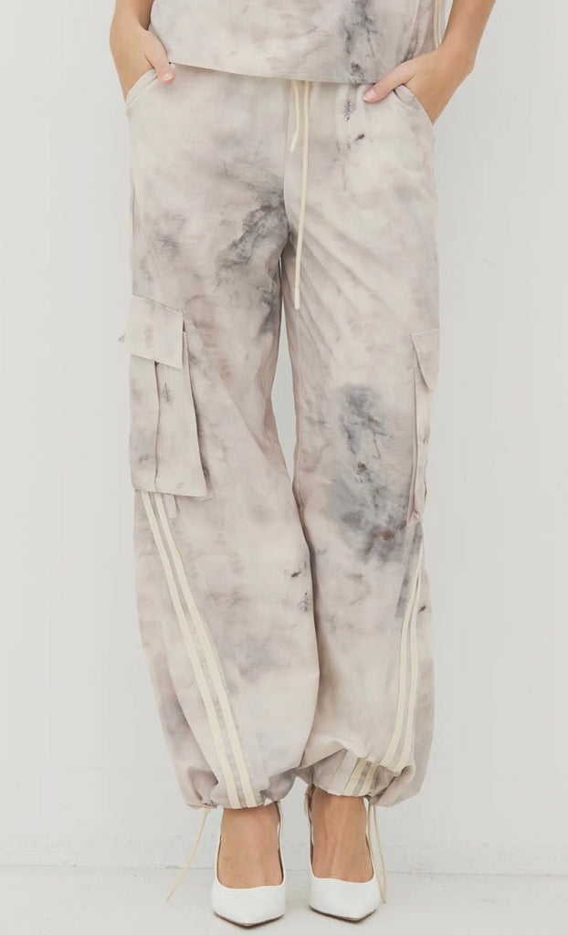 8706 Claire Bone Mix Trouser