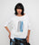 850564 Blue Print Oversized Top