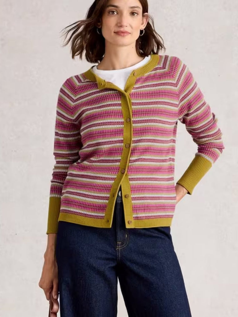 444077 Lulu Pink Multi Cardi