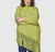 UJ841G Lime Fringe Pullover