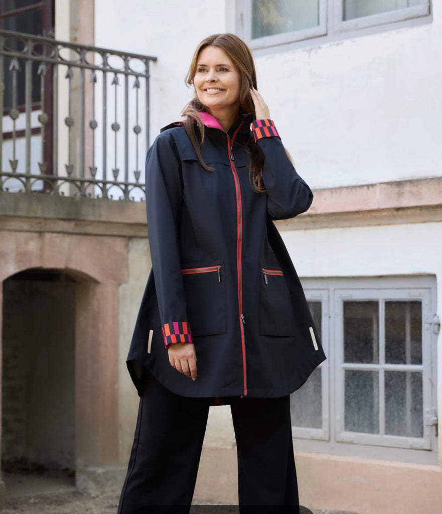 Jodie Navy WATERPROOF Raincoat